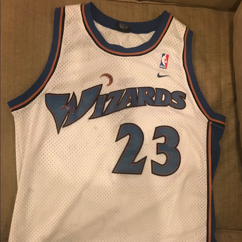 Micheal Jordan Wizards Jersey